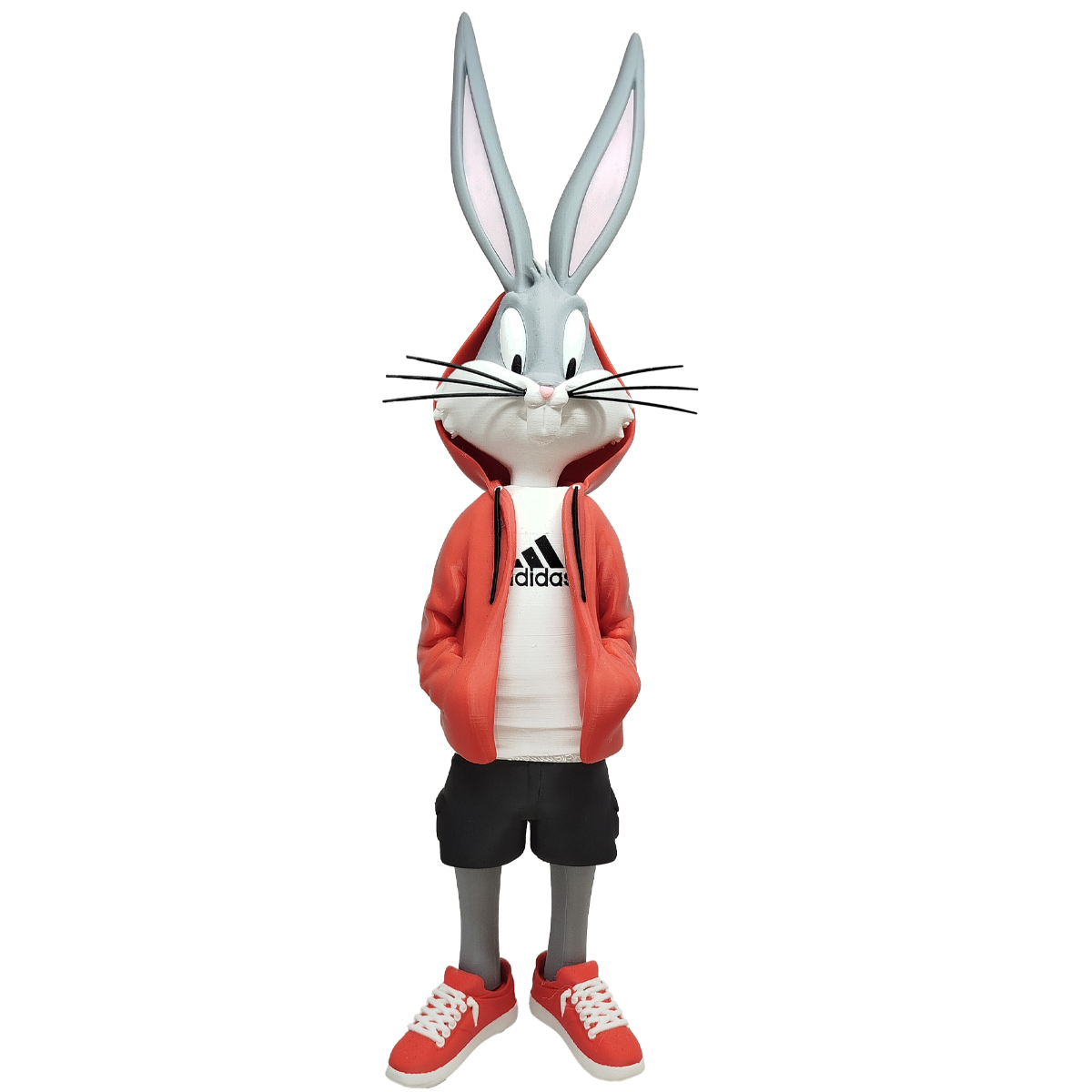 Figurka 3D - Królik Buggs w Stylu Streetwear