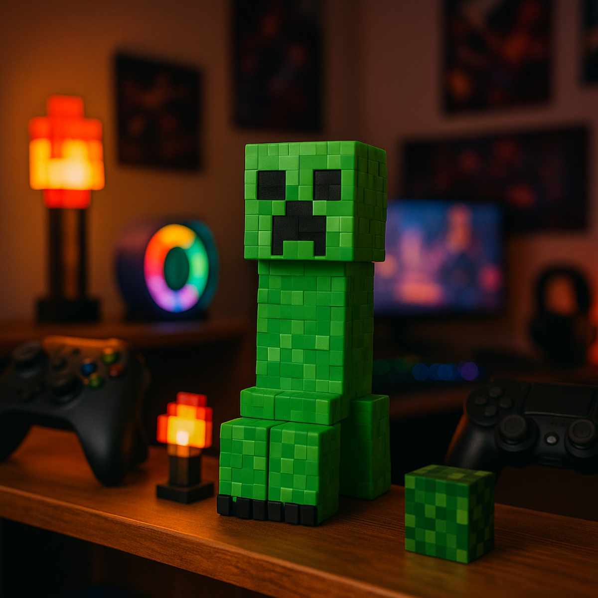 Figurka Creepera z Minecrafta – Druk 3D dla fanów gry