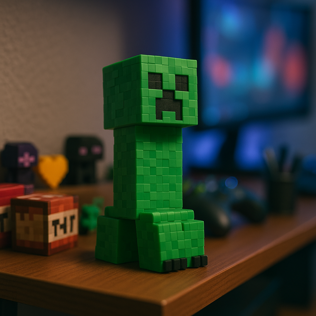Figurka Creepera z Minecrafta – Druk 3D dla fanów gry