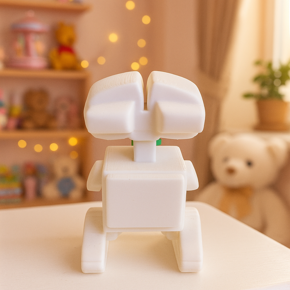 Figurka WALL-E z Drukarki 3D – Kultowy Robot z Roślinką