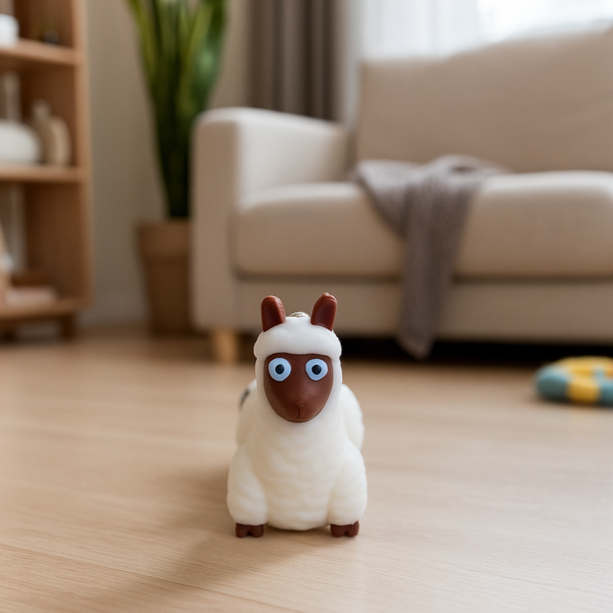 Alpaka 3D – Uroczy Breloczek z Charakterem
