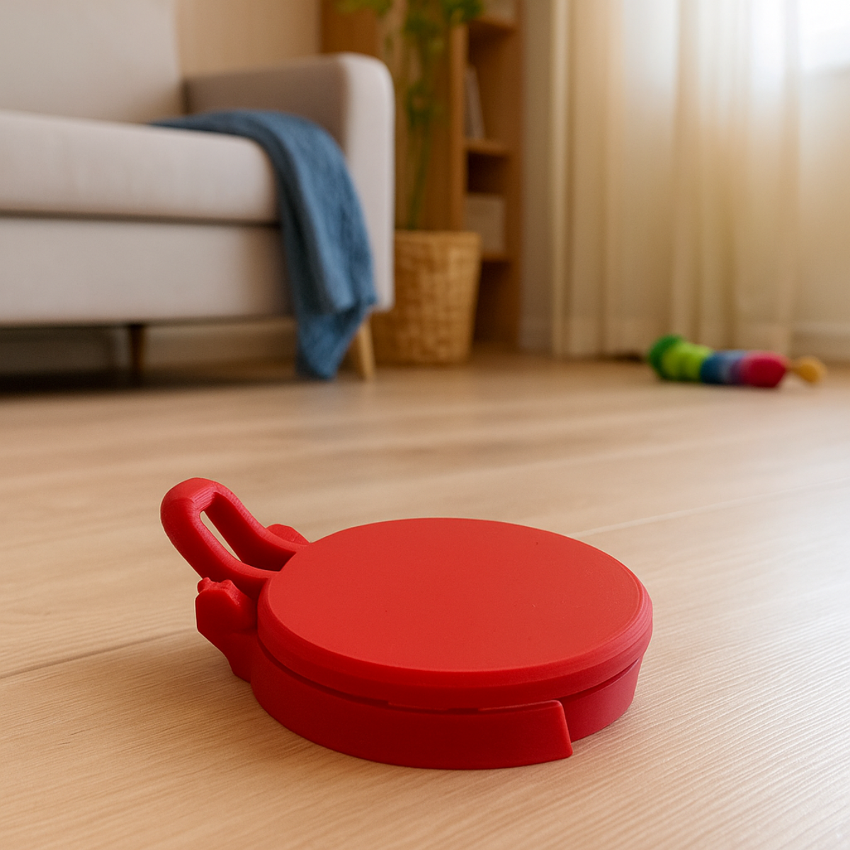 Czerwony Zamykacz do Puszek – Praktyczna Nakładka 3D