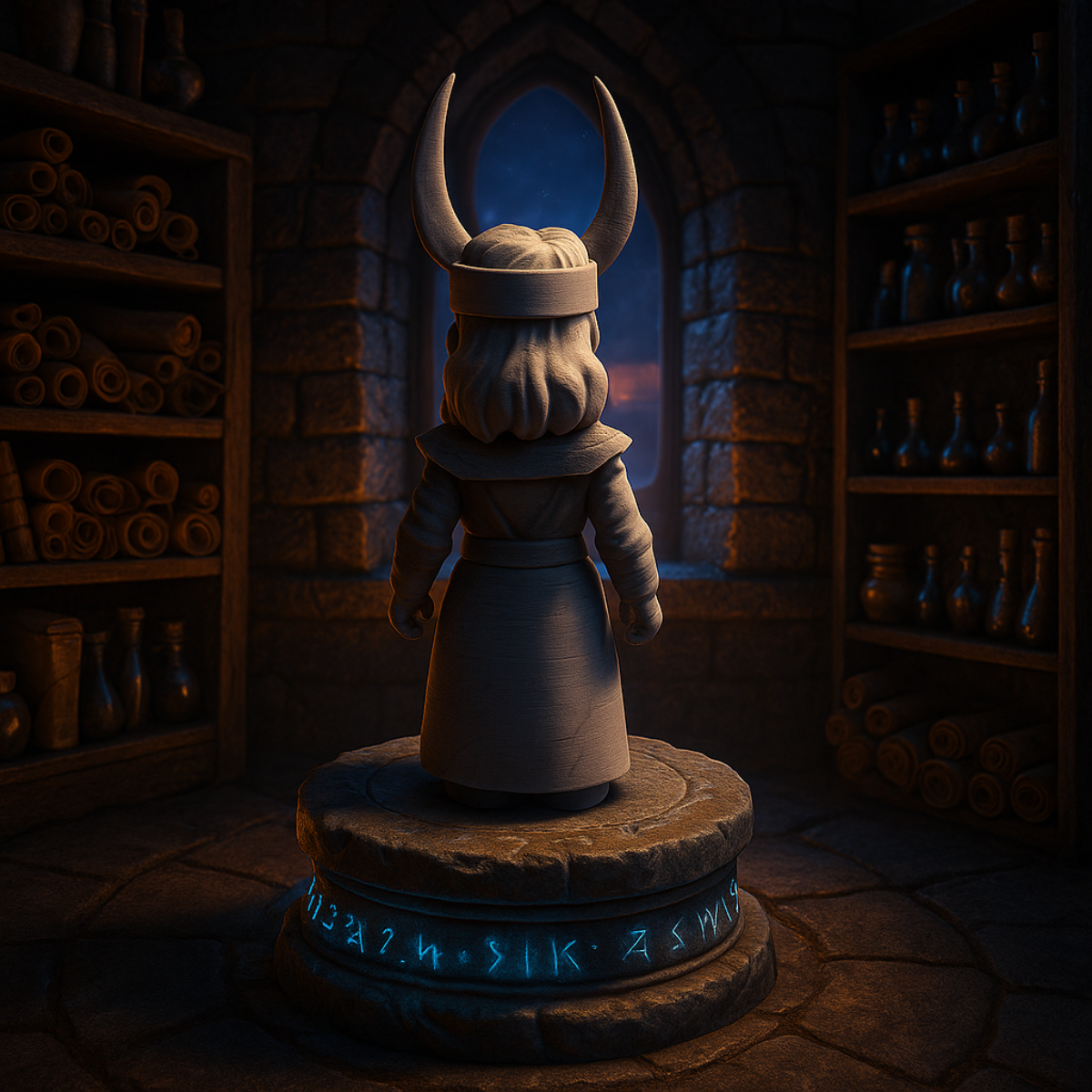 Figurka Loki z Podstawką - Druk 3D