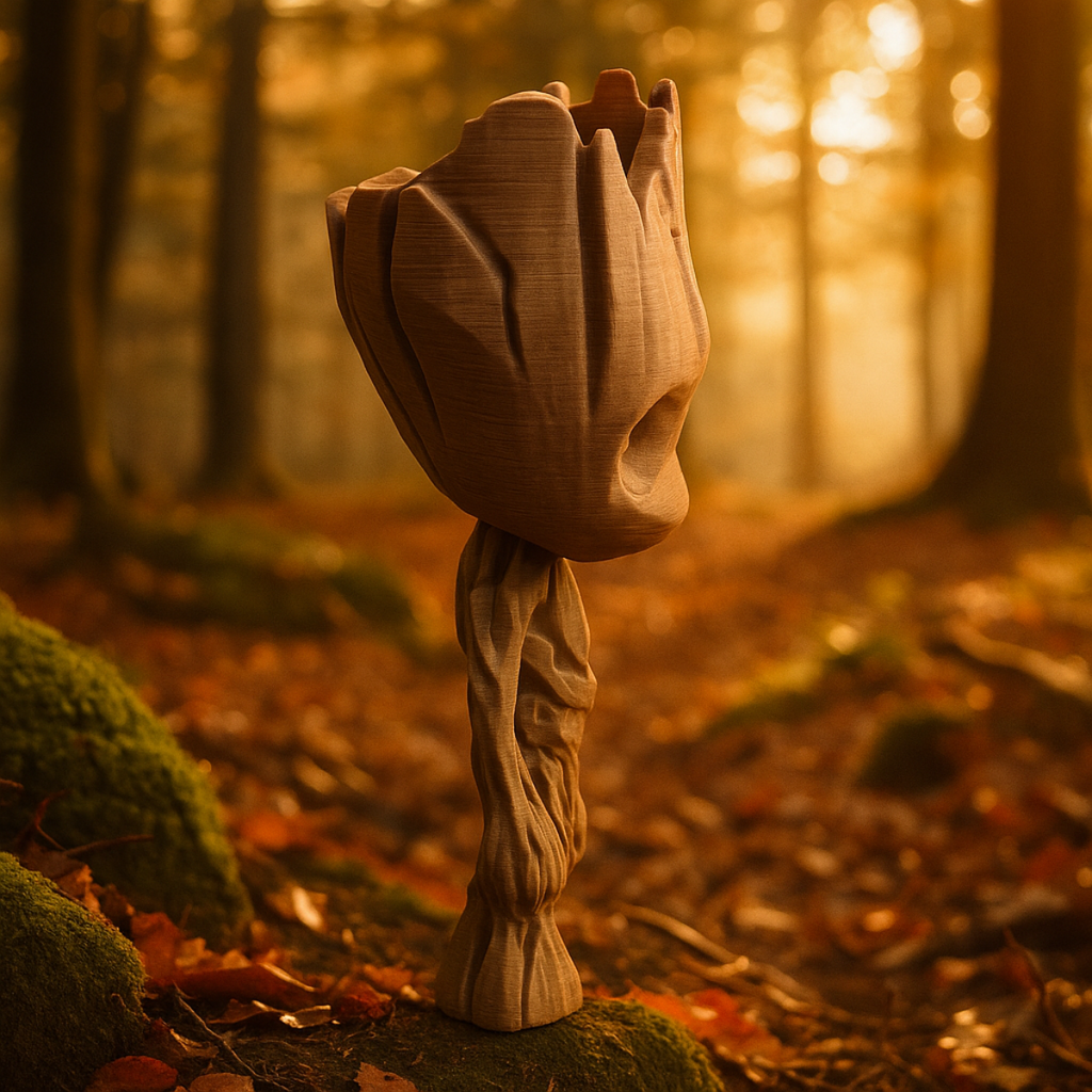 Figurka Groot - Druk 3D