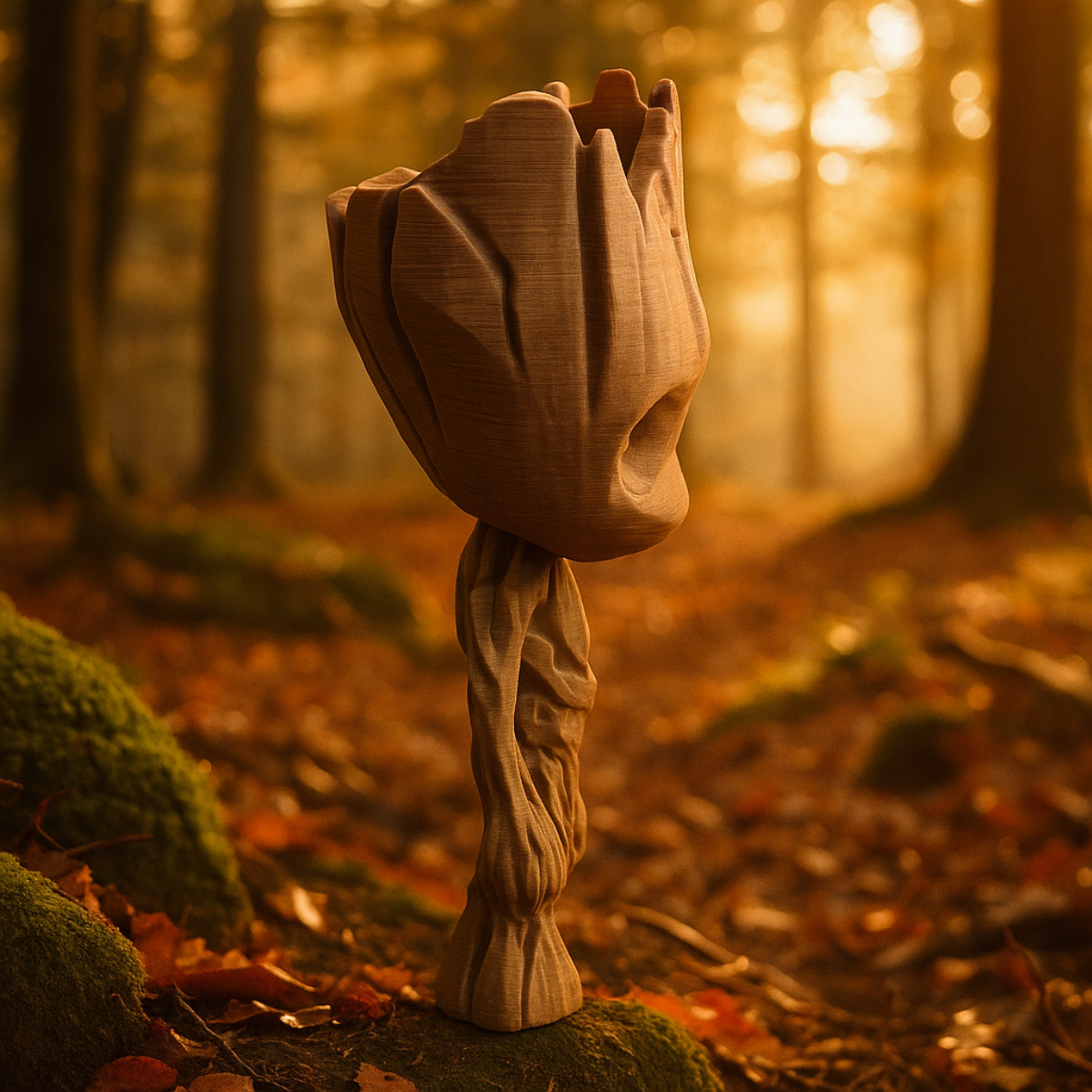 Figurka Groot - Druk 3D