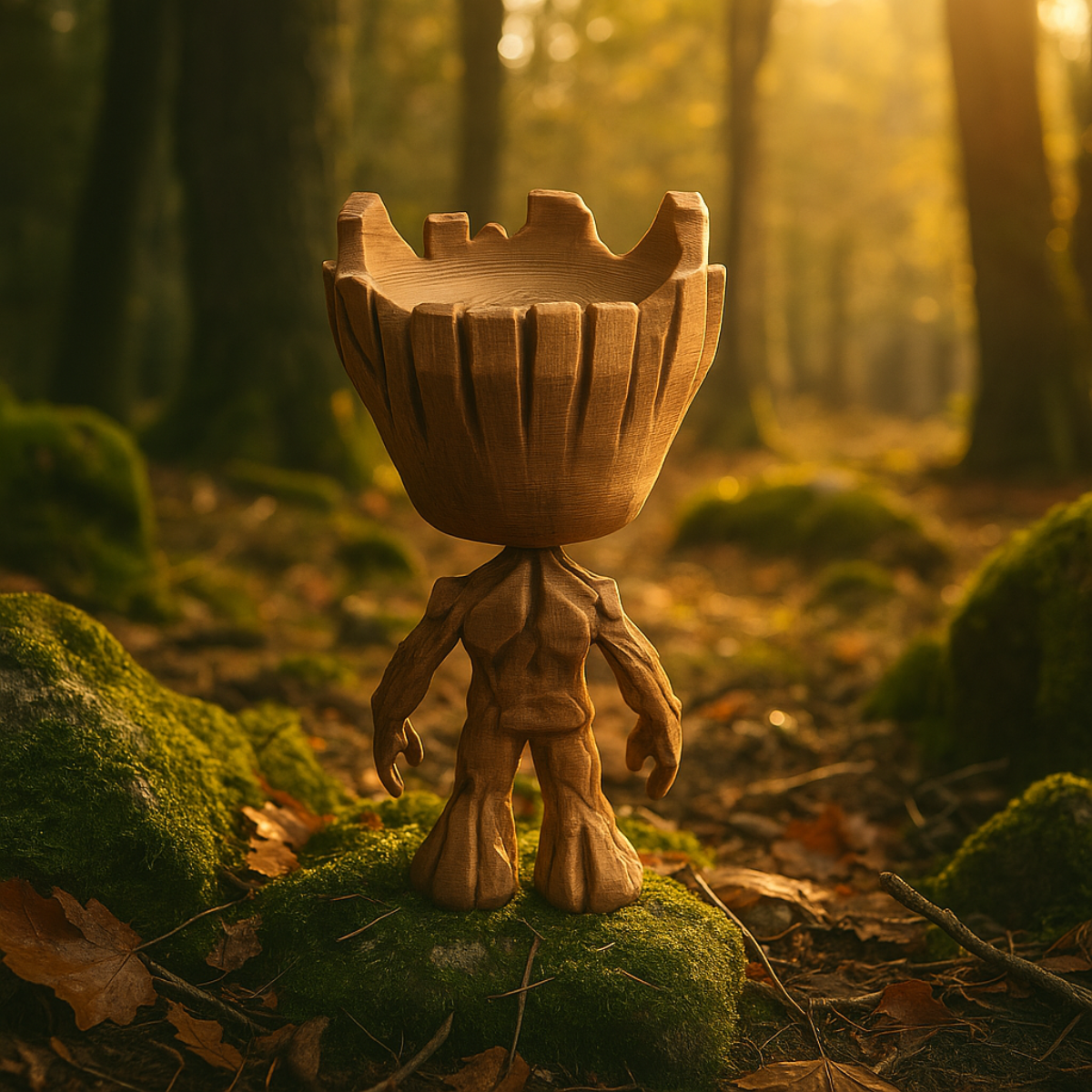 Figurka Groot - Druk 3D