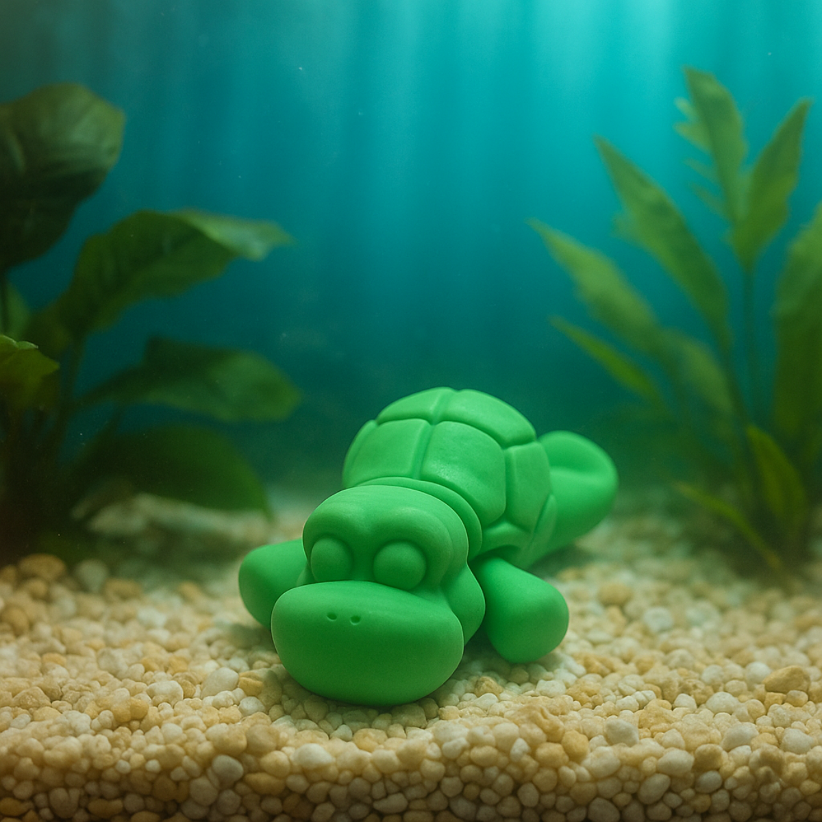 Żółwik Fidget – Urocza Figurka 3D z Ruchomym Ciałem