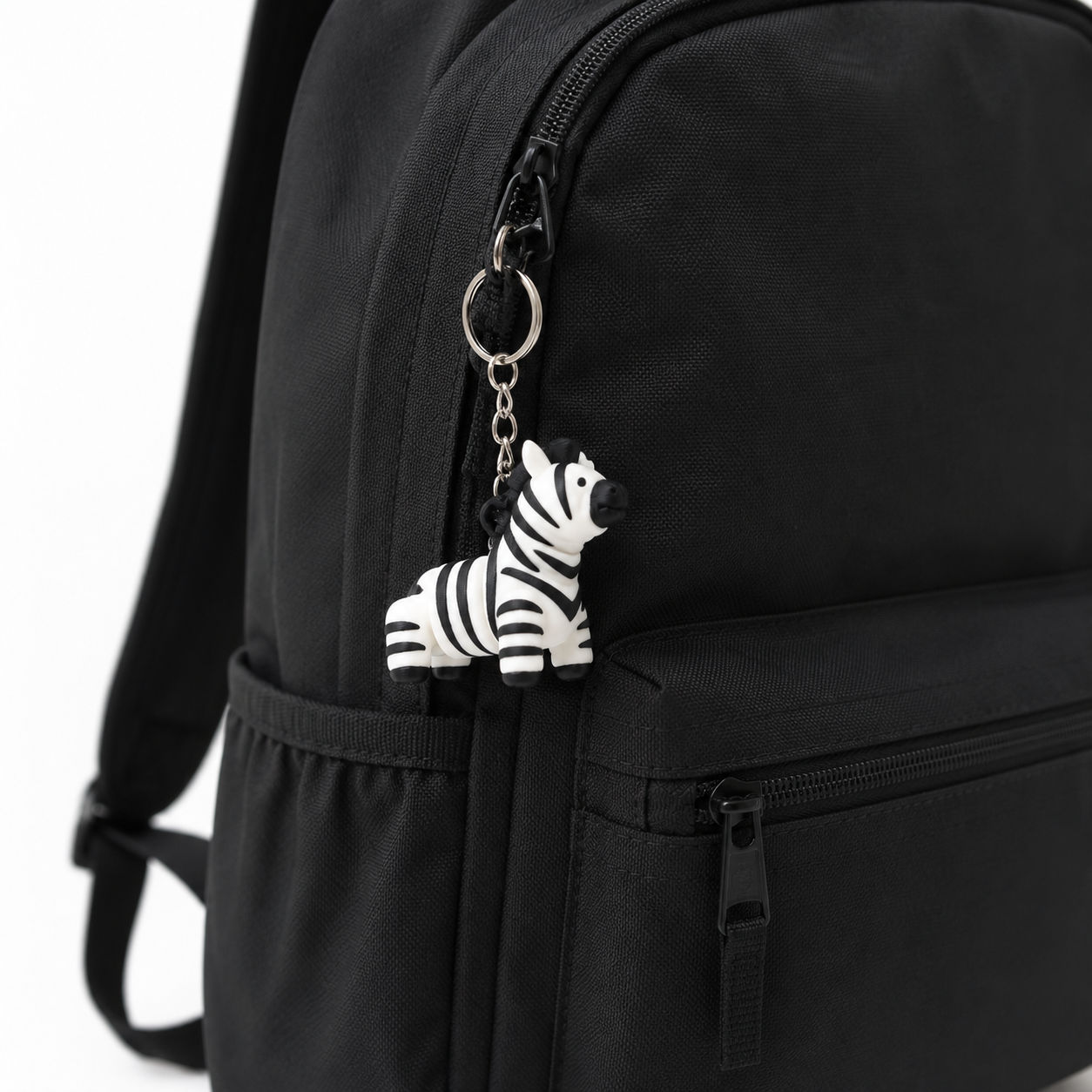 Breloczek 3D- Zebra