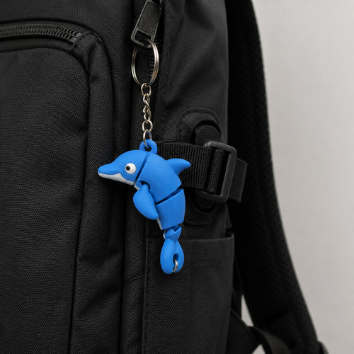Breloczek 3D- Delfinek
