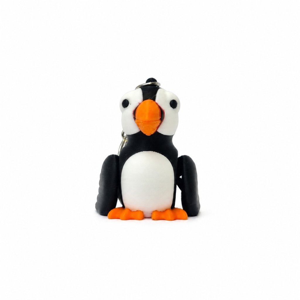 Brelok 3D- Pingwin