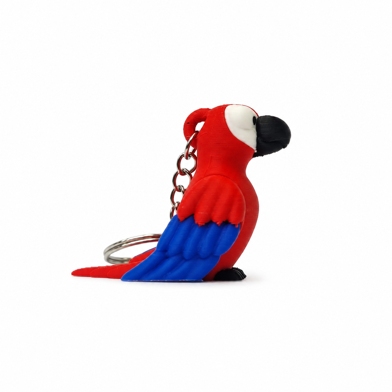 Brelok 3D- Papuga