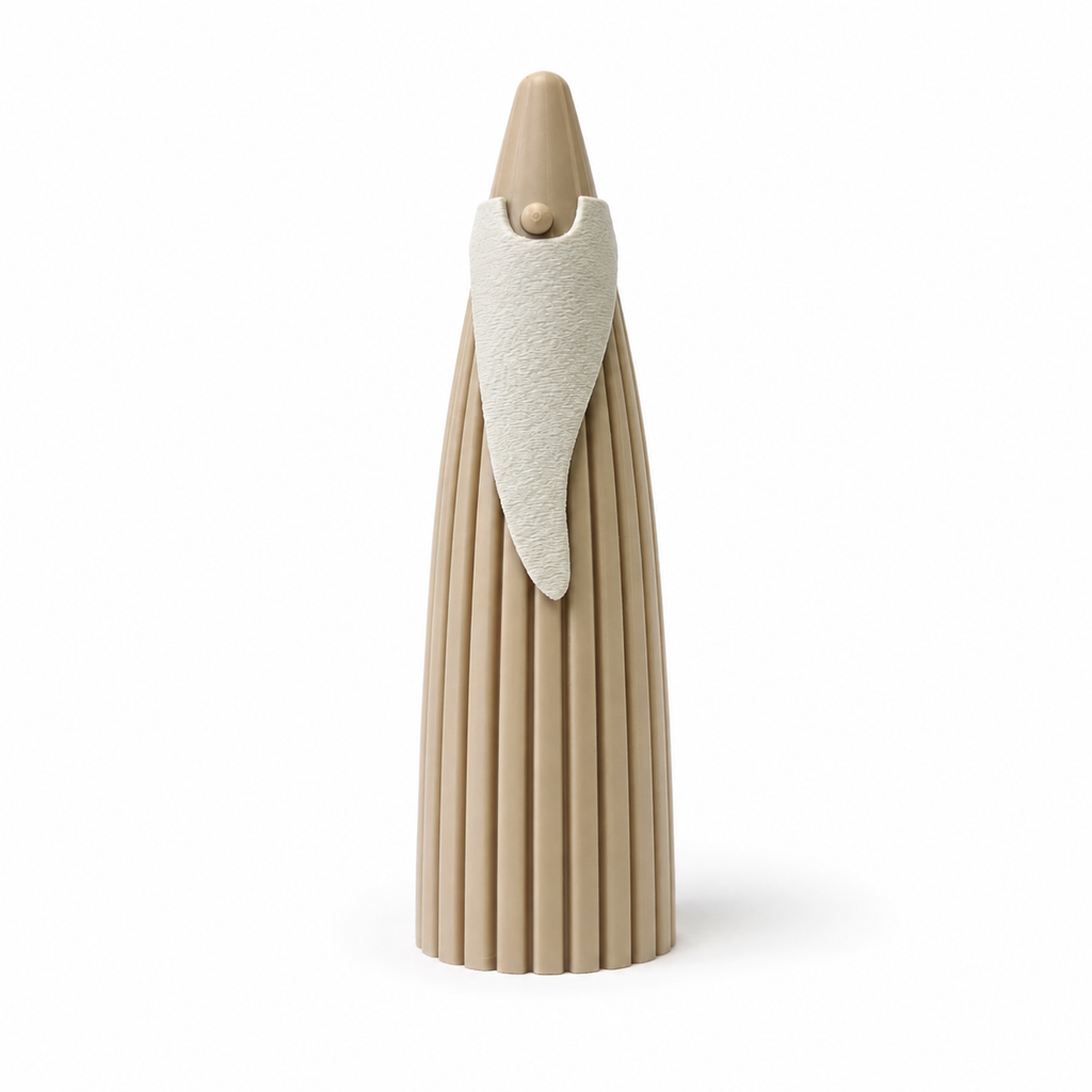 Figurka 3D – Beżowy Mikołaj