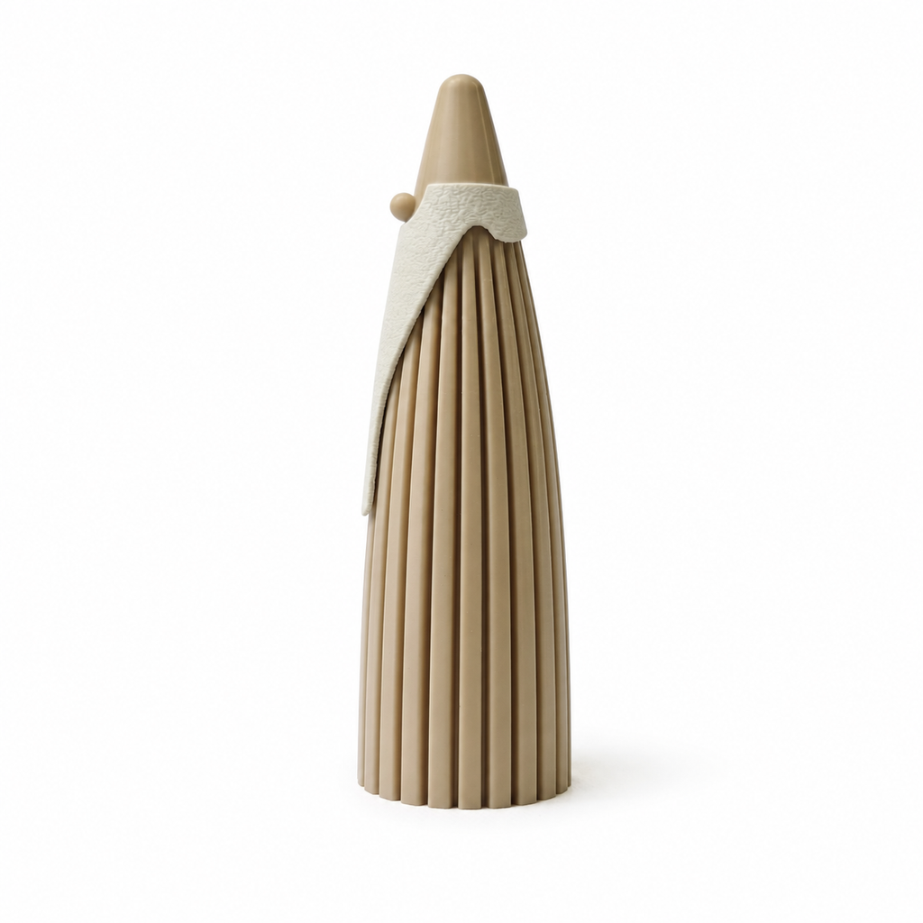 Figurka 3D – Beżowy Mikołaj
