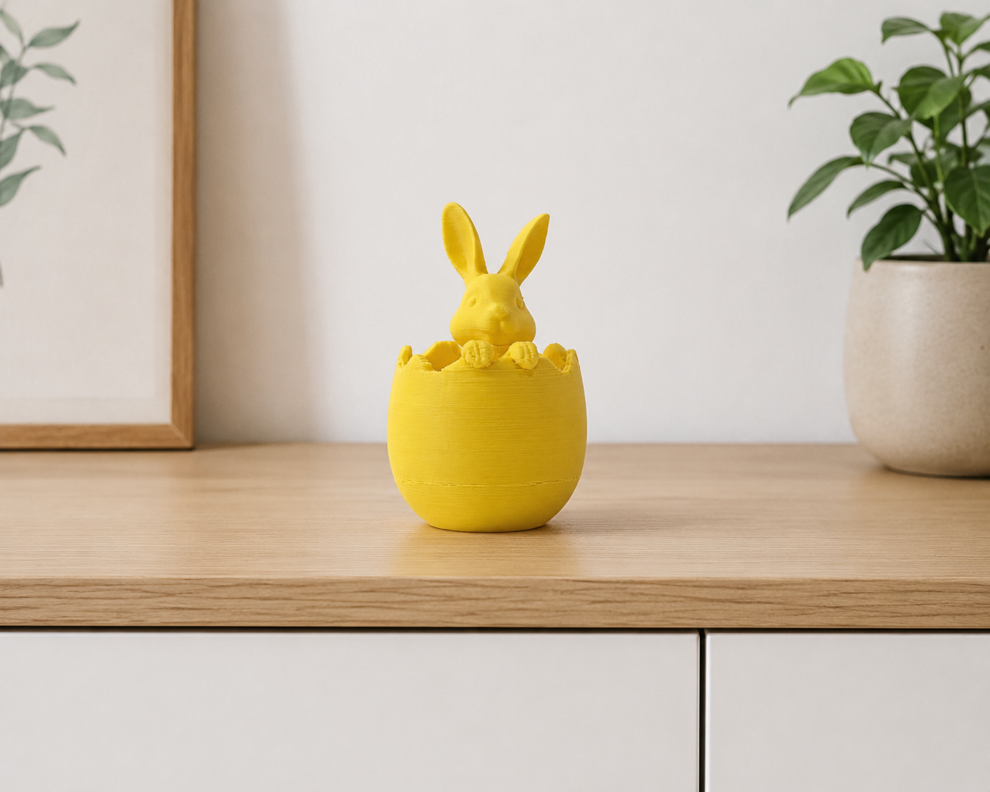 Figurka 3D – Królik w Jajku