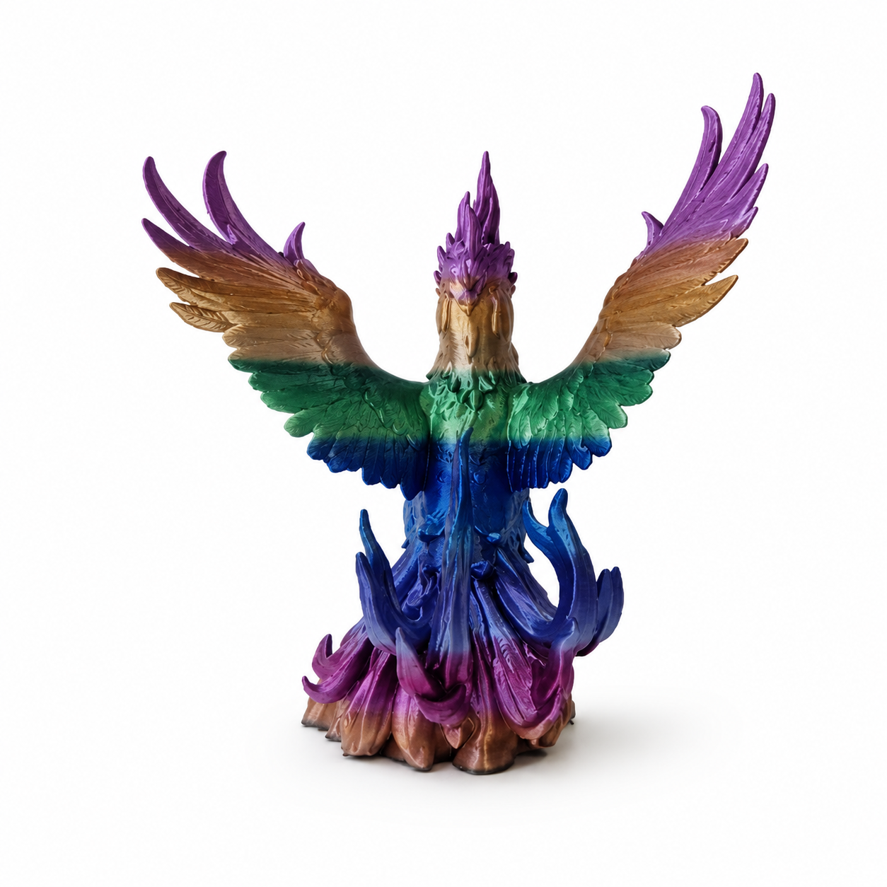 Figurka 3D – Tęczowy Feniks
