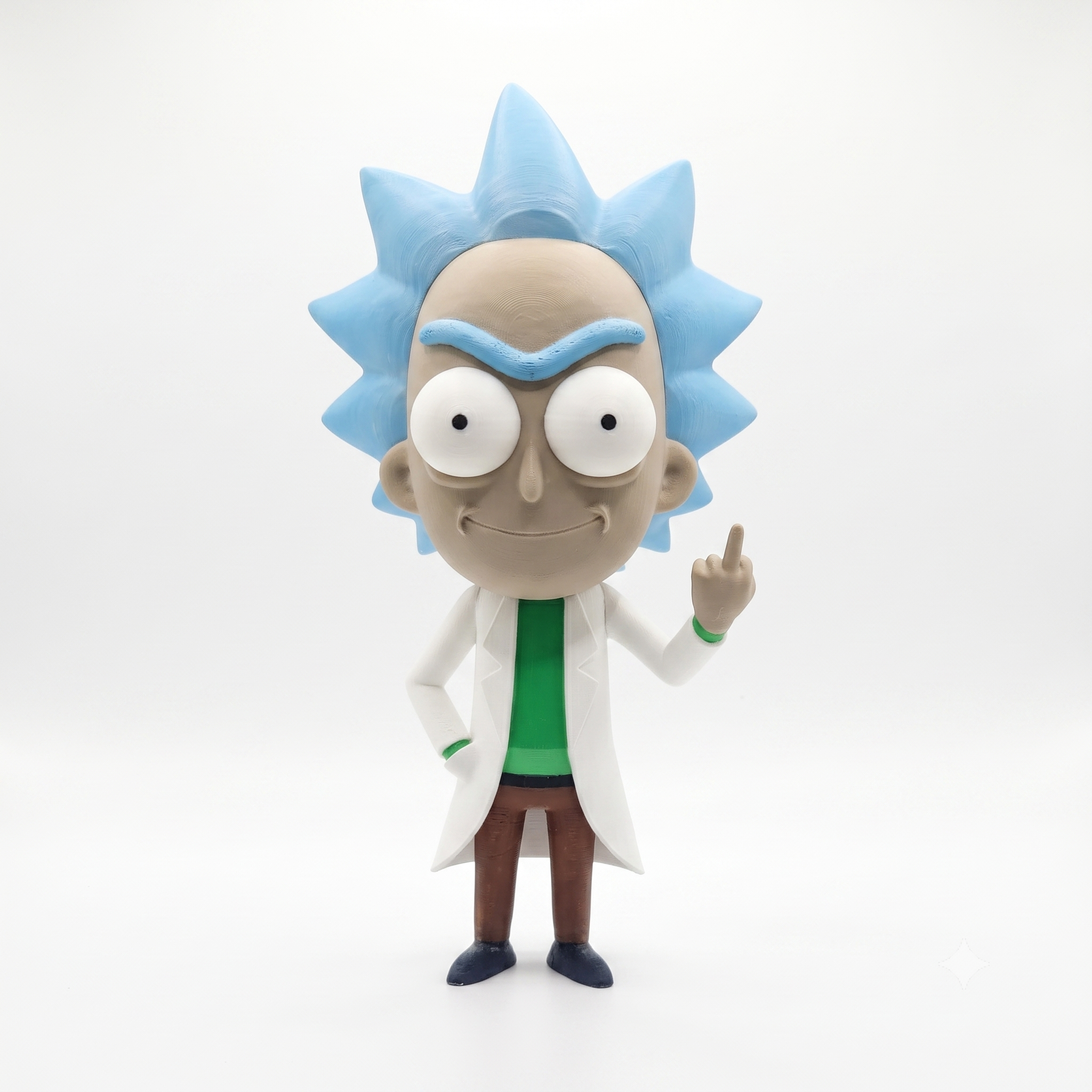Figurka 3D- Rick- Rick&Morty