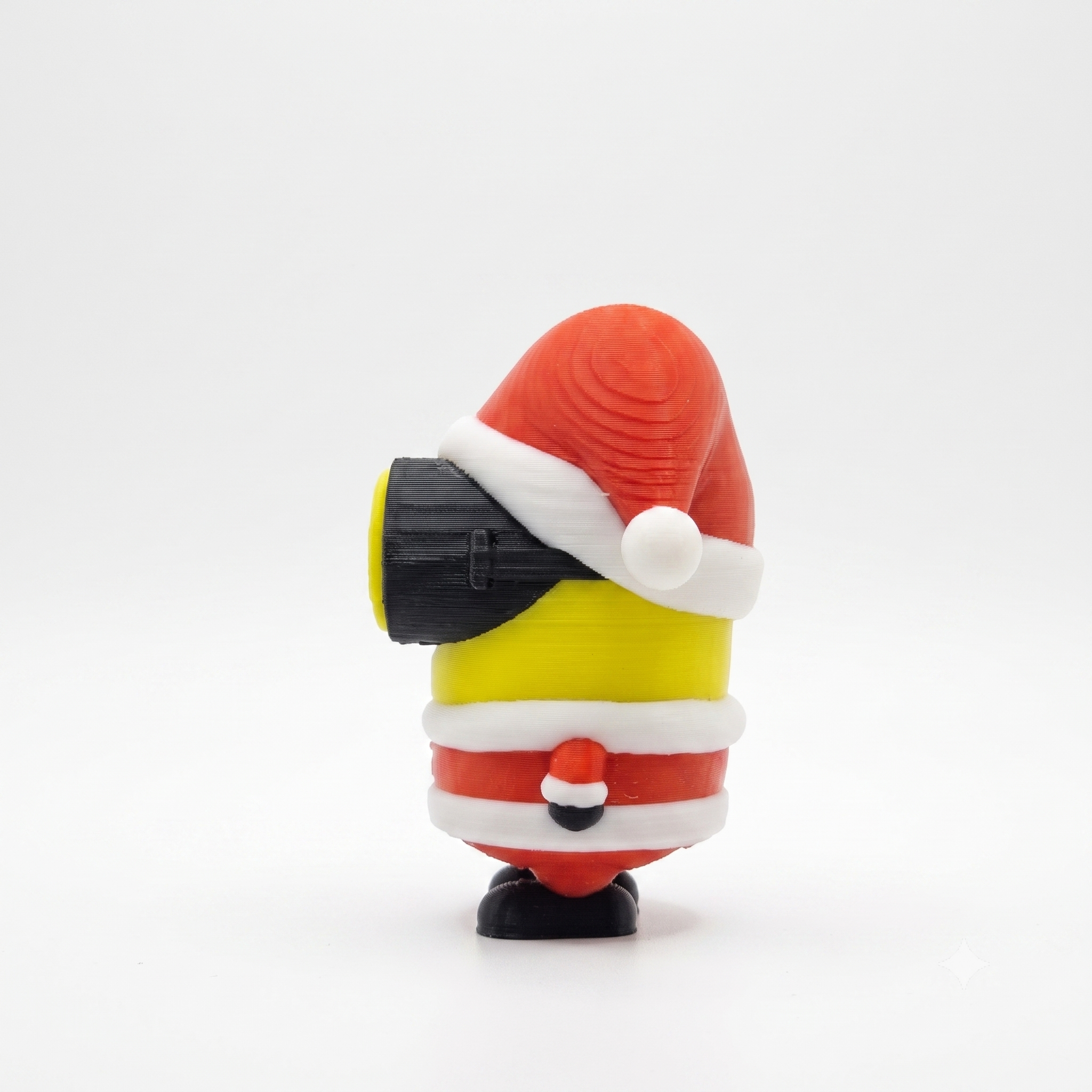 Figurka 3D – Minionek w Przebraniu Mikołaja