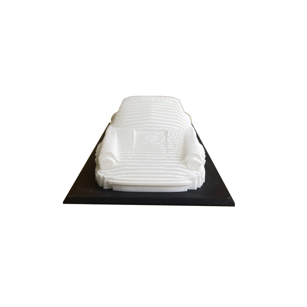 Model Porsche - Minimalistyczna Figurka 3D
