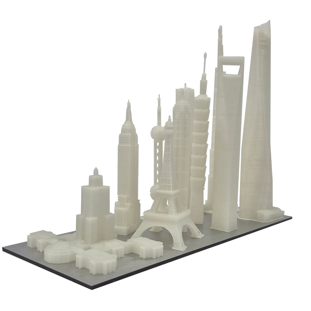 Mini Figurki Najwyższych Budowli Świata - Druk 3D