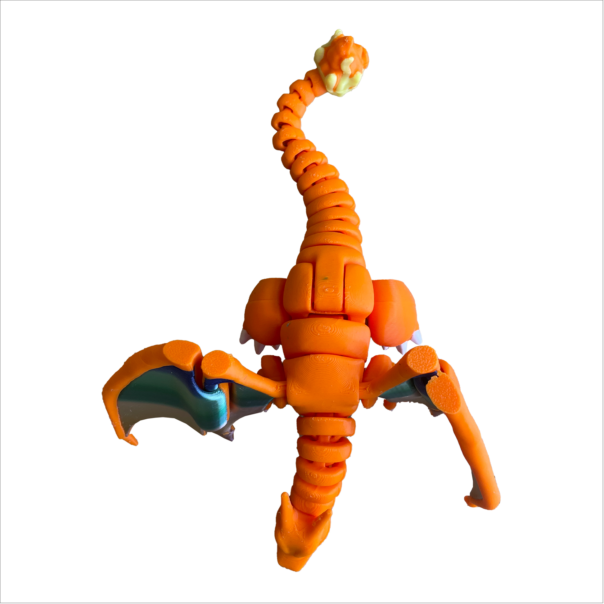 Figurka Charizard z Ruchomymi Segmentami - Druk 3D