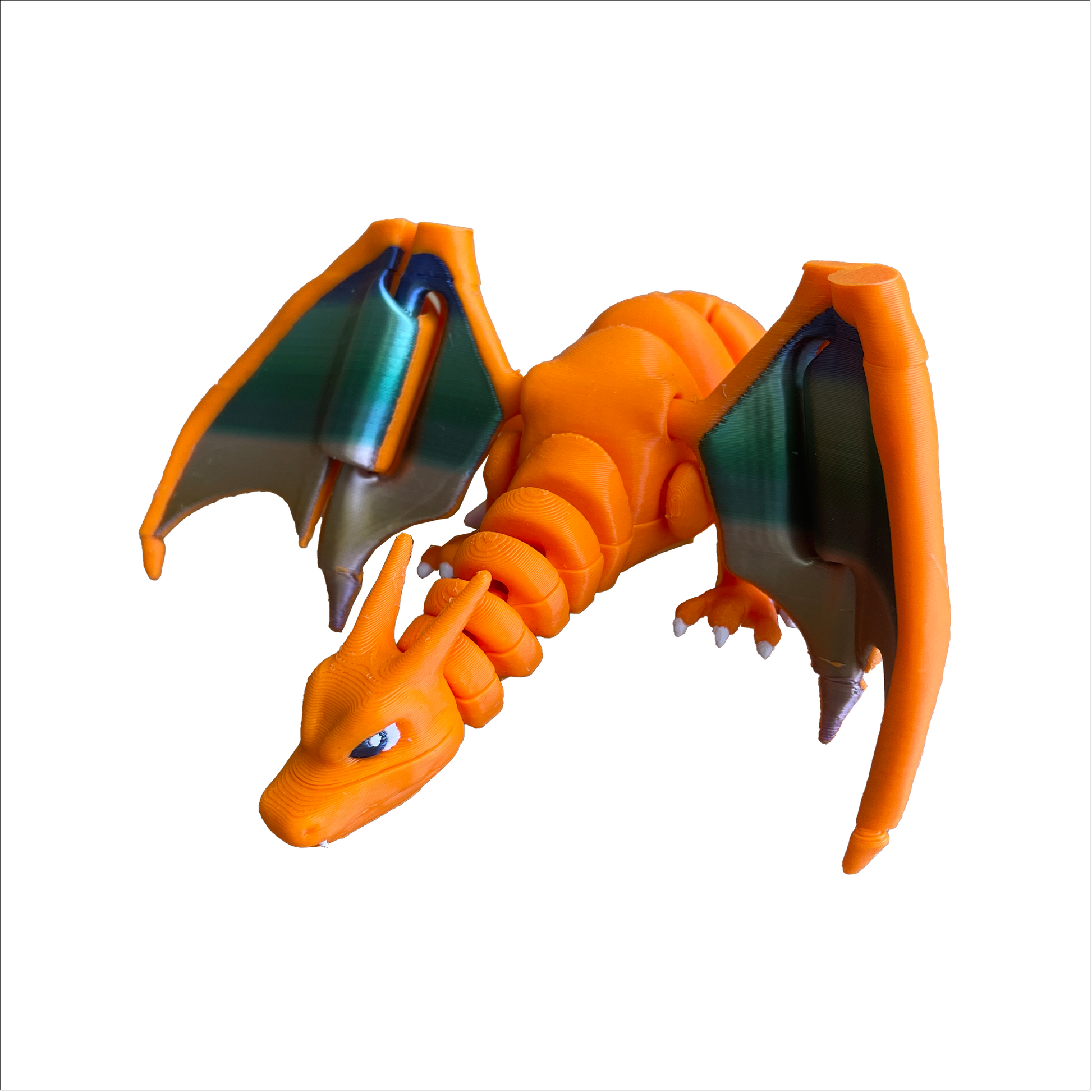Figurka Charizard z Ruchomymi Segmentami - Druk 3D