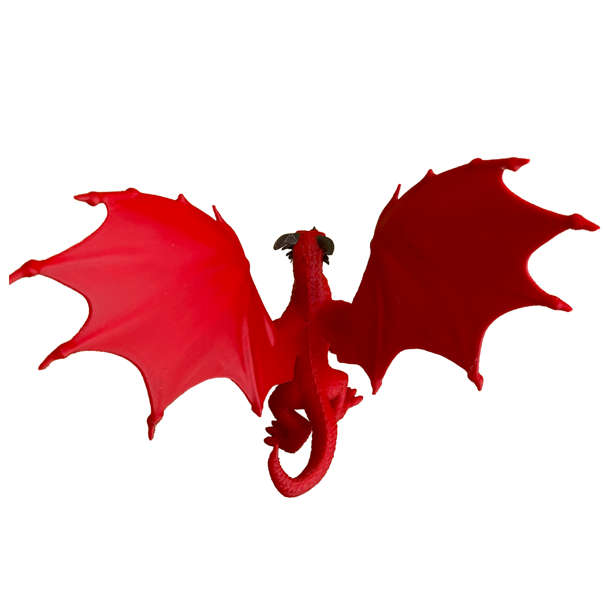 Smok z Rozpostartymi Skrzydłami - Figurka 3D
