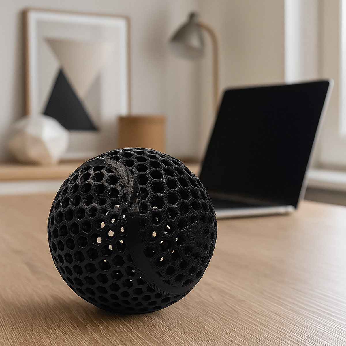 Designerska Piłka Tenisowa 3D – Sportowa Zabawka