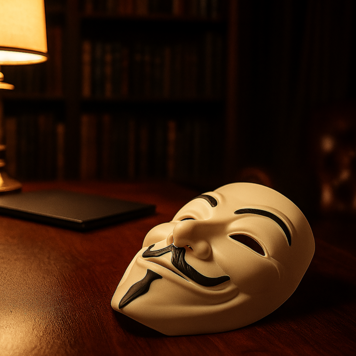 Maska Anonymous – Figurka 3D w Stylu „Guy Fawkes”
