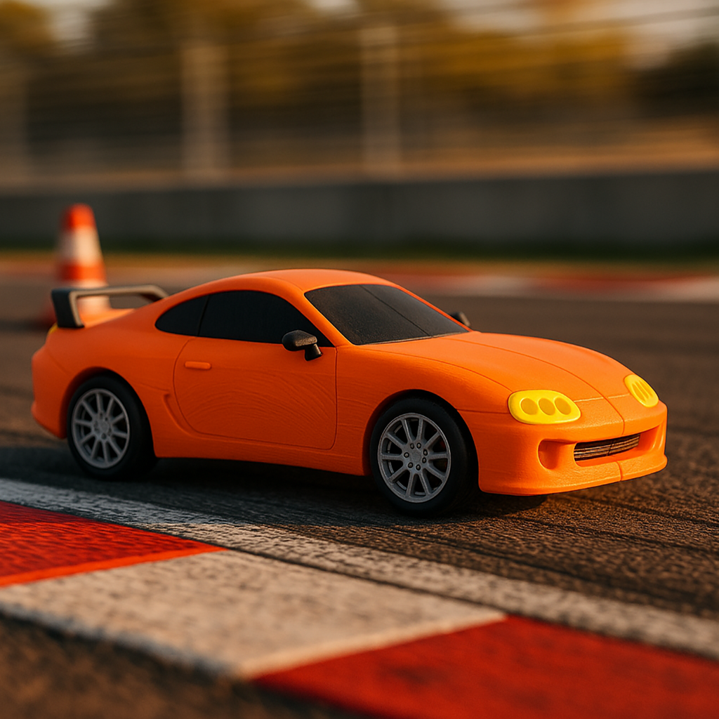 Figurka Samochód Toyota Supra - Druk 3D