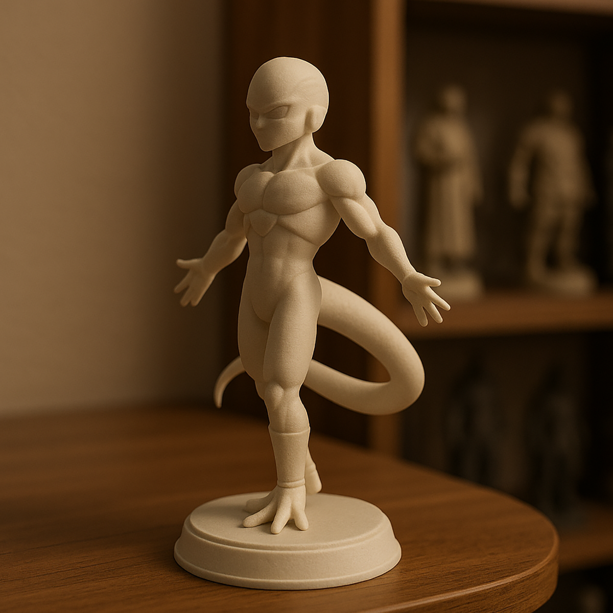 Figurka 3D – Frieza z Dragon Ball Z – Kultowy Złoczyńca Anime