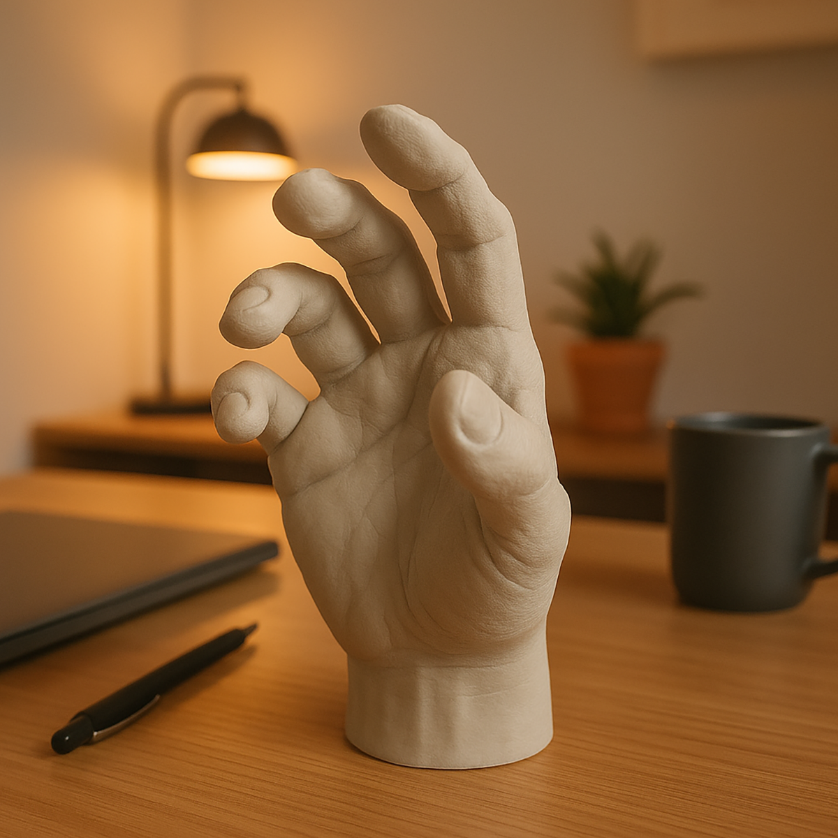 Figurka Męskiej Dłoni - Druk 3D
