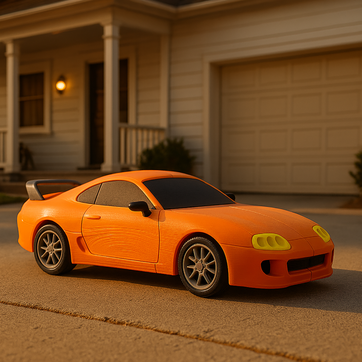 Figurka Samochód Toyota Supra - Druk 3D