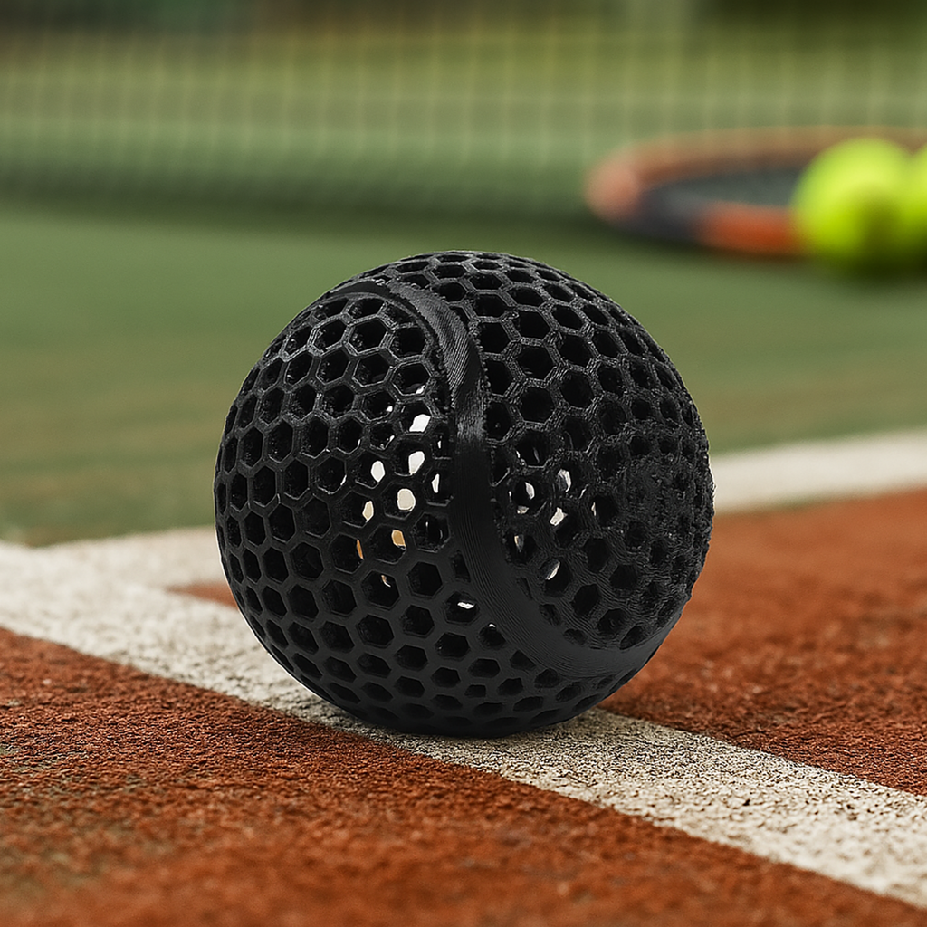 Designerska Piłka Tenisowa 3D – Sportowa Zabawka