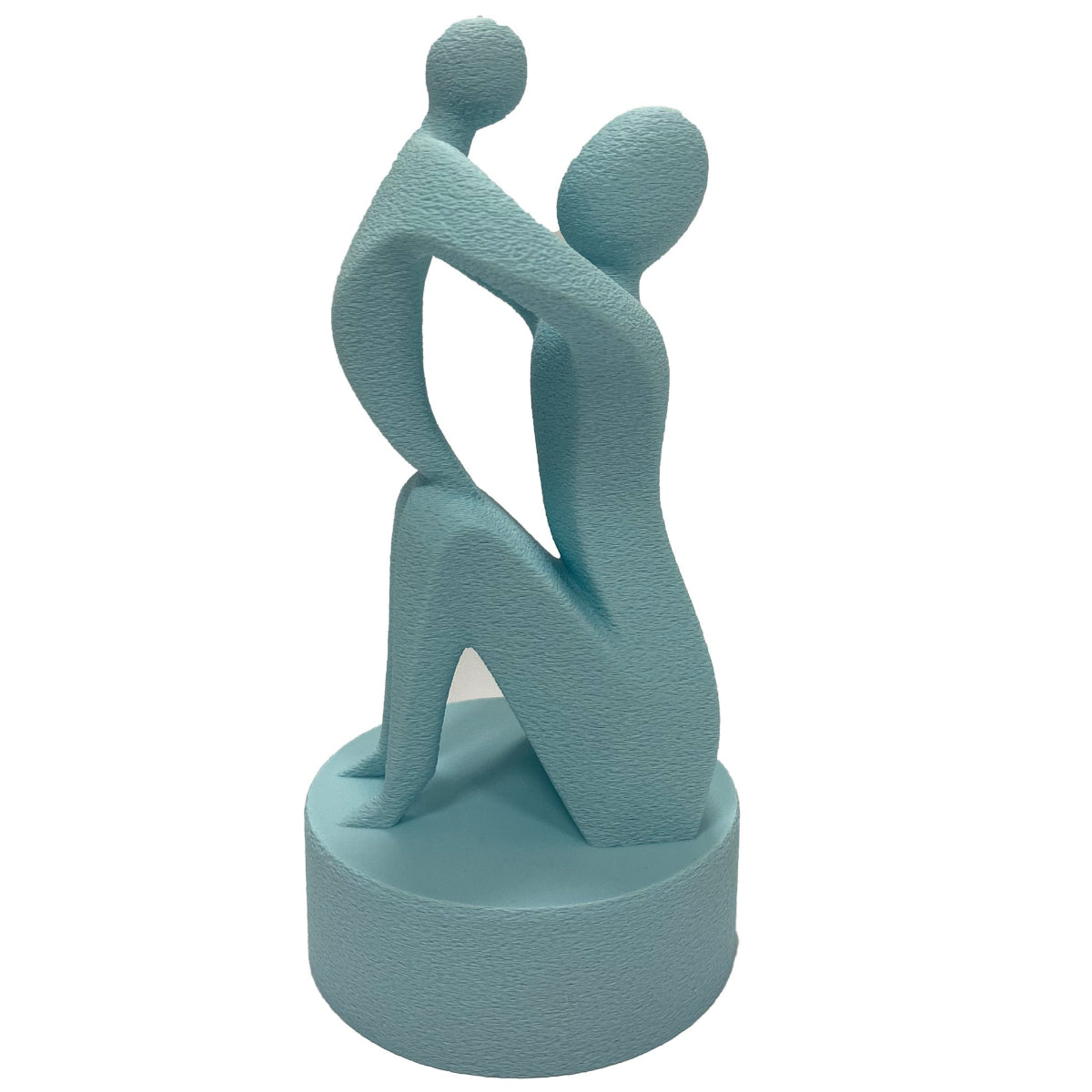 Figurka „Mama z Dzieckiem” – Nowoczesna Dekoracja 3D z Teksturą