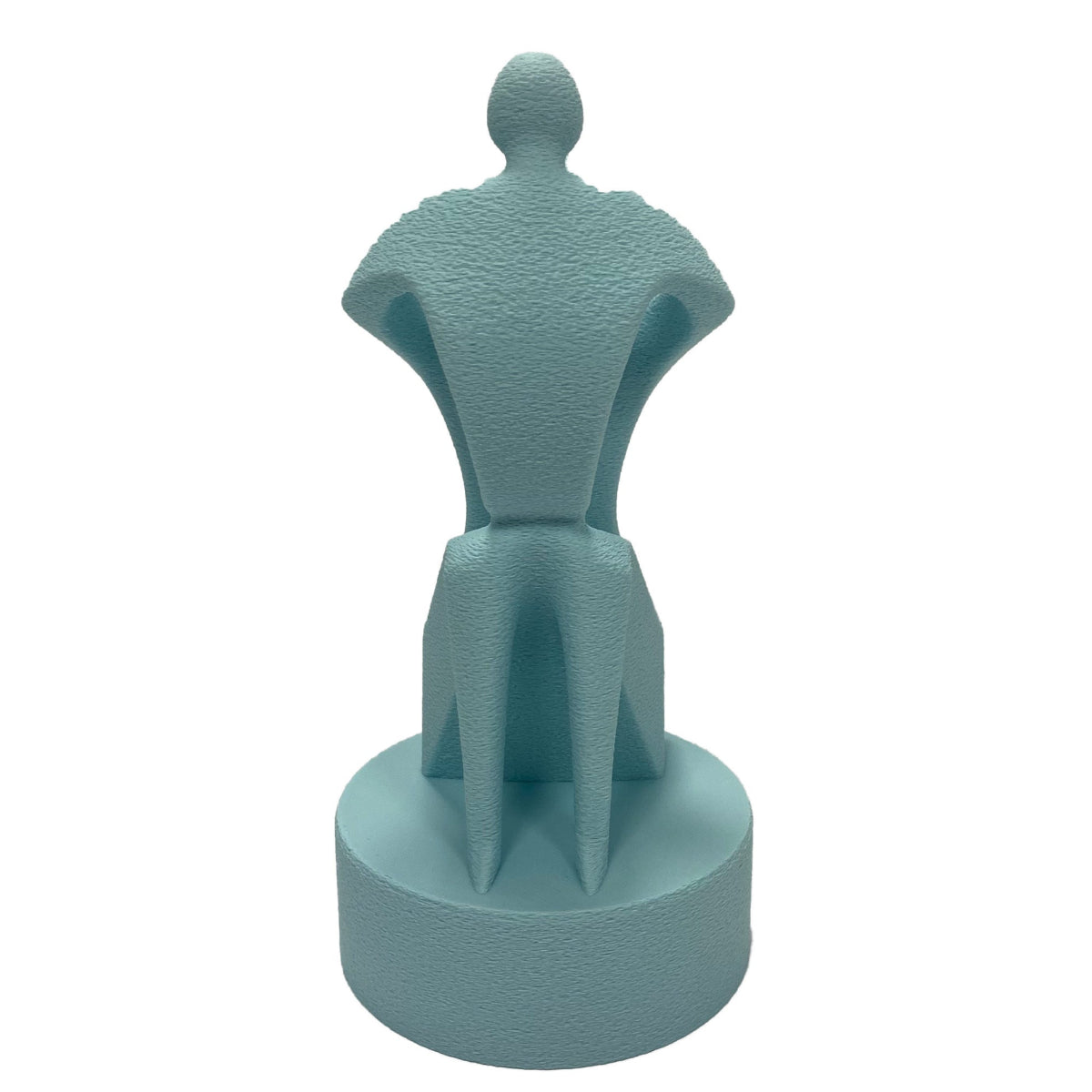 Figurka „Mama z Dzieckiem” – Nowoczesna Dekoracja 3D z Teksturą