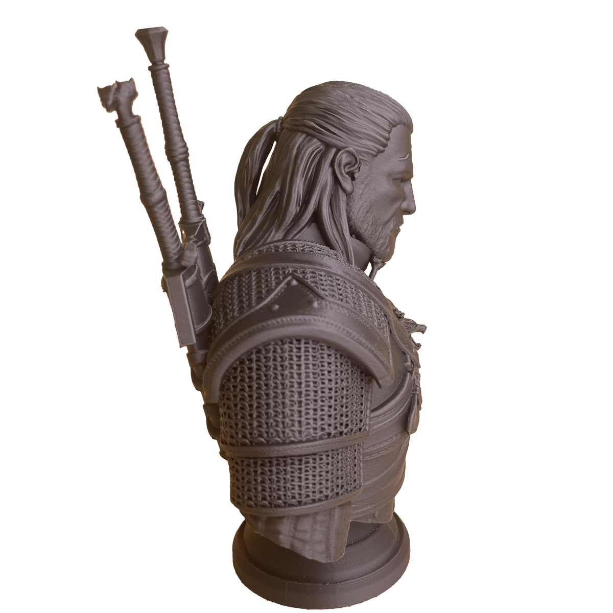 Popiersie Geralta z Podstawką - Figurka 3D
