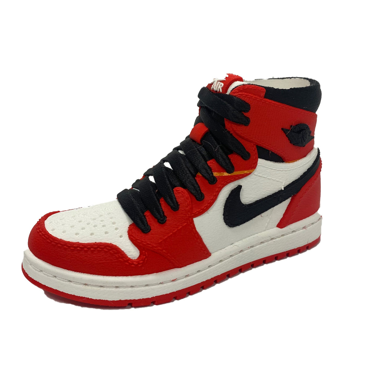 But 3D w Stylu Air Jordan 1 Chicago – Figurka Dekoracyjna