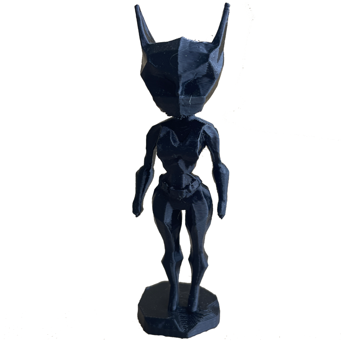 Figurka 3D – Kobieta Kot w Stylu Superbohaterskim