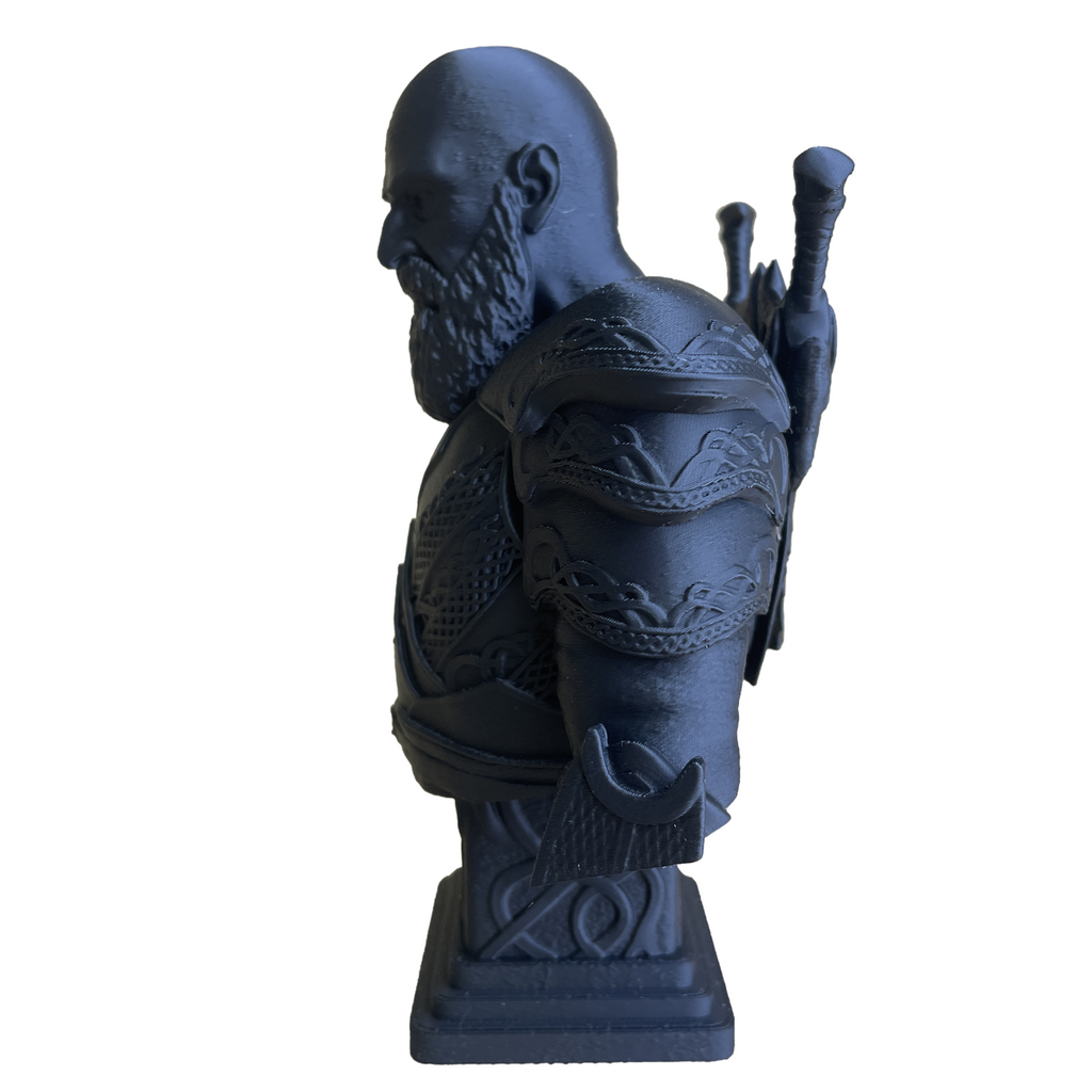 Popiersie Kratosa z Podstawką - Figurka 3D