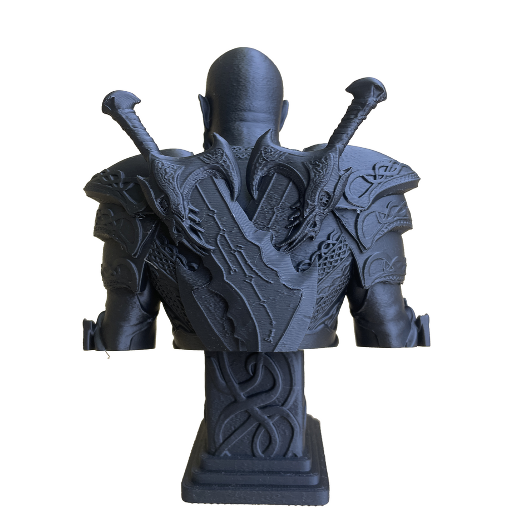 Popiersie Kratosa z Podstawką - Figurka 3D