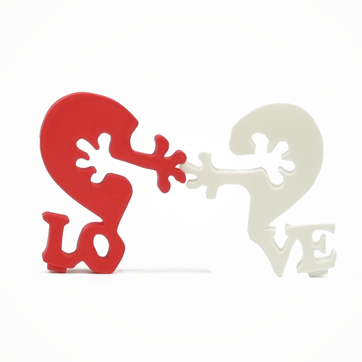 Napis LOVE Serce – Dekoracja 3D