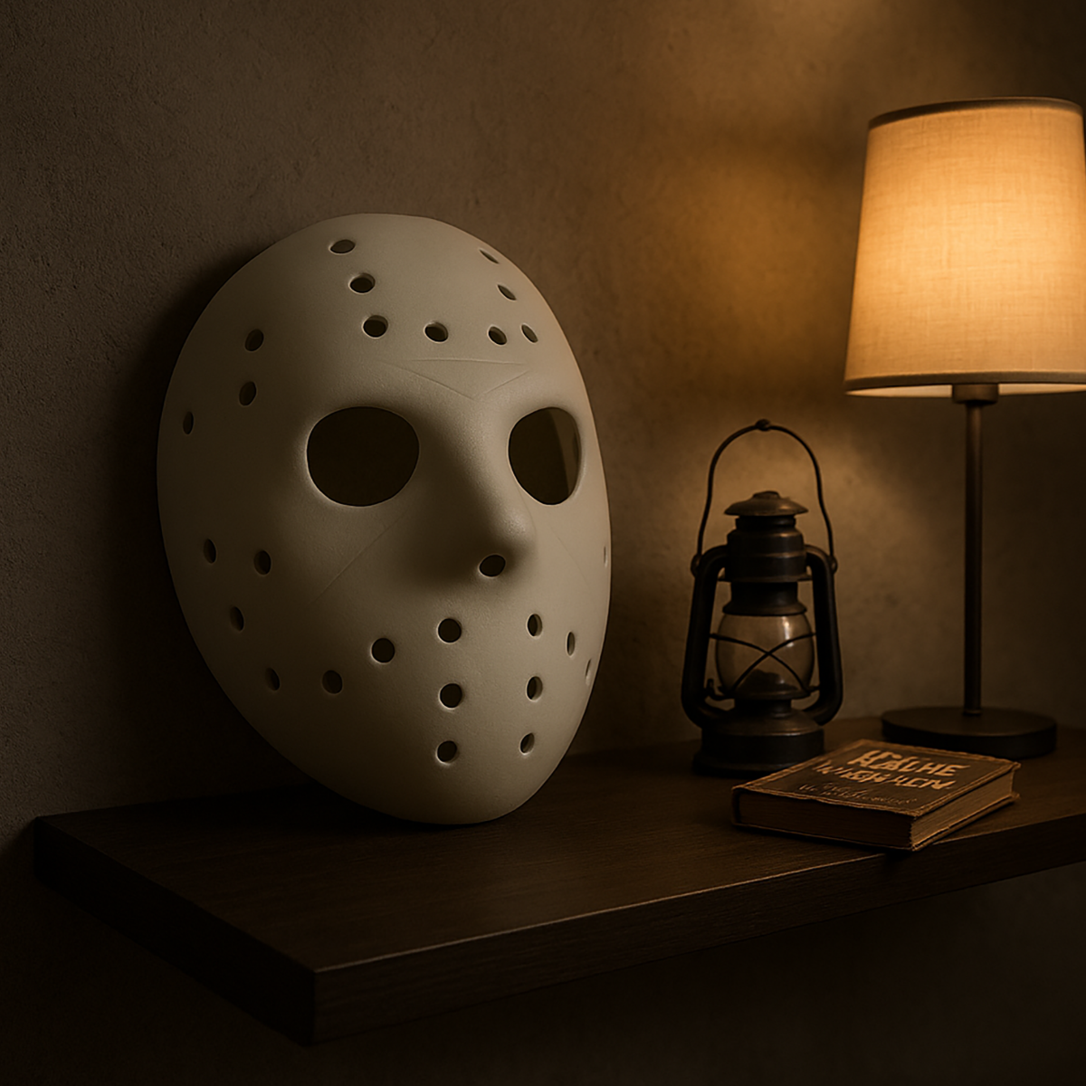 Maska Hokejowa Jasona - Figurka Dekoracyjna 3D