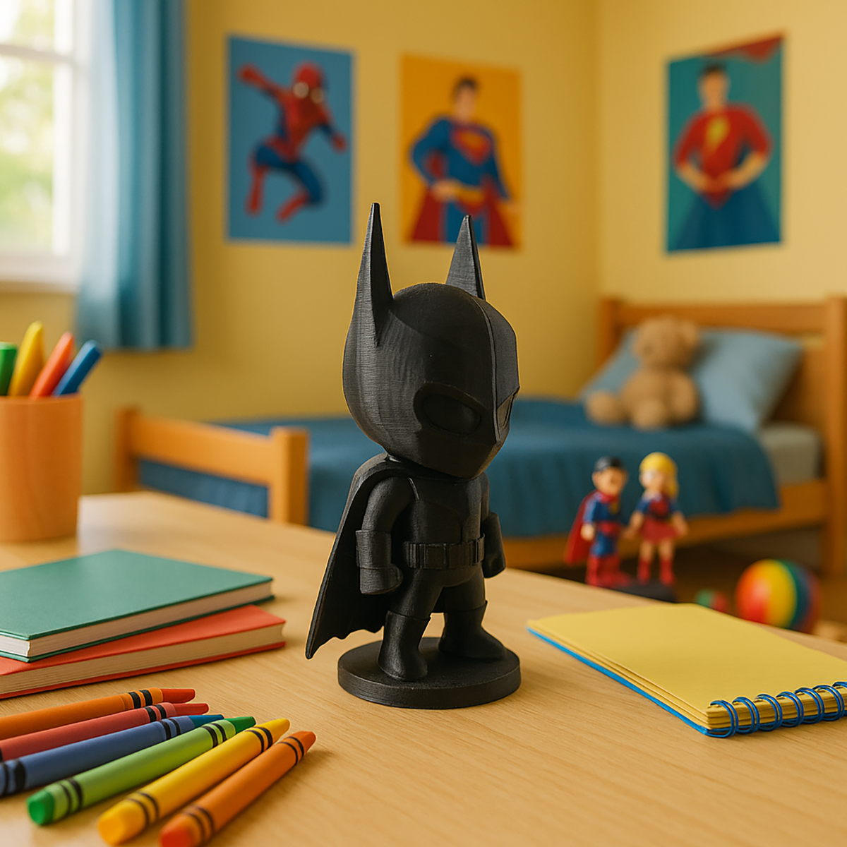Mała Figurka Batmana - Druk 3D