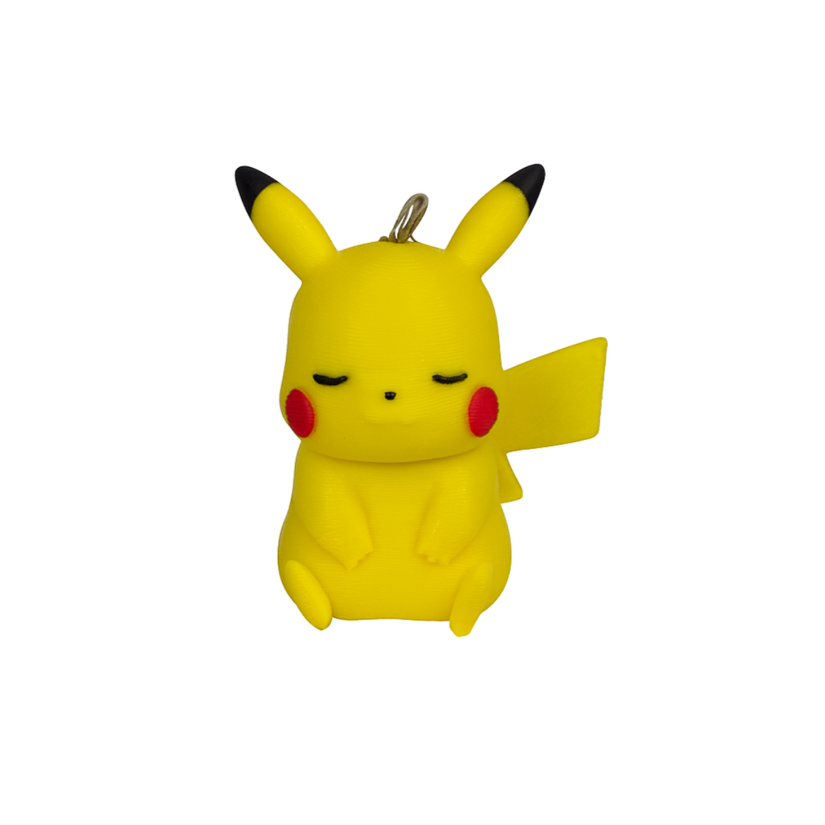 Breloczek Pikachu z Drukarki 3D – Kultowy Pokémon w Uroczej Pozycji