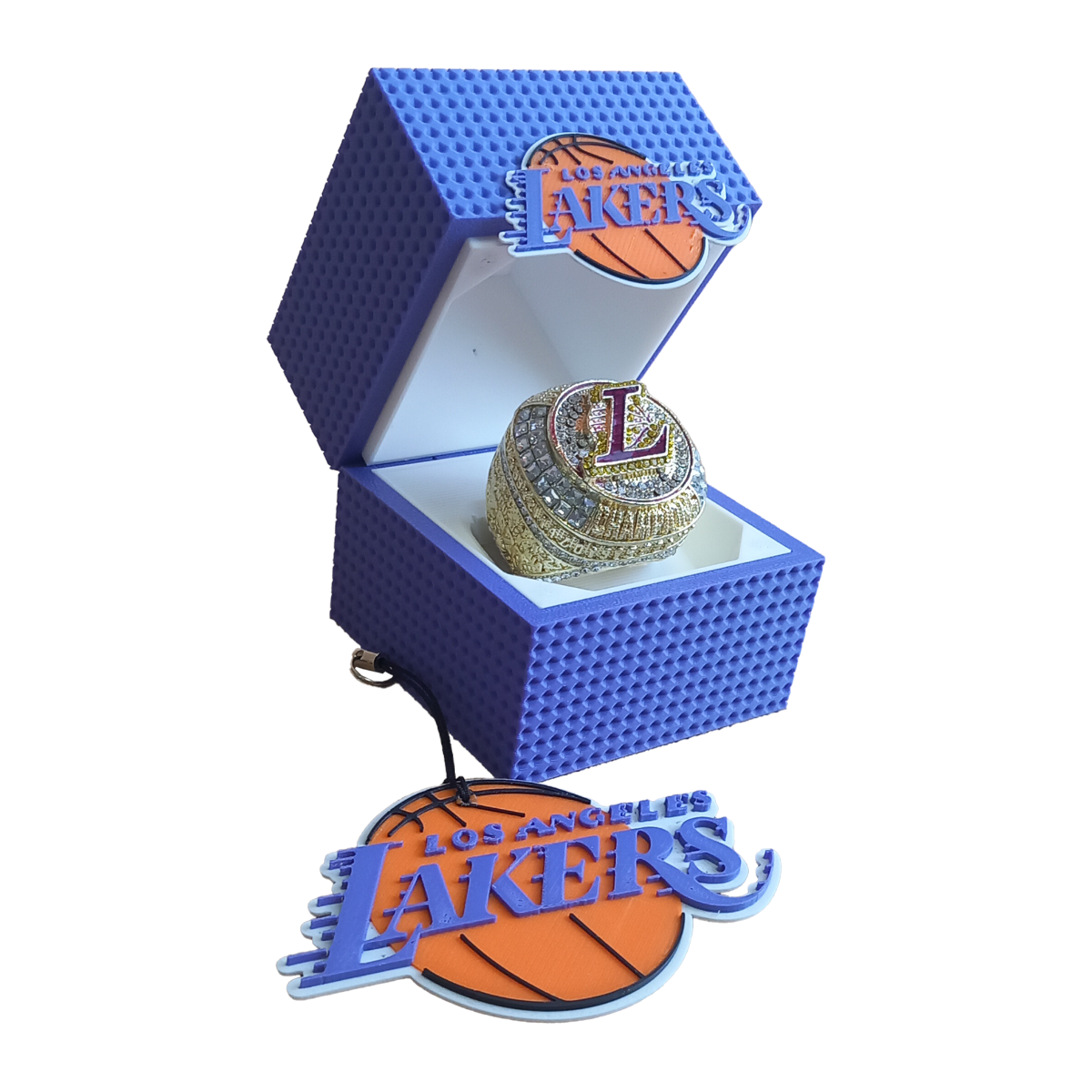Pudełko na Sygnet Lakers - Druk 3D