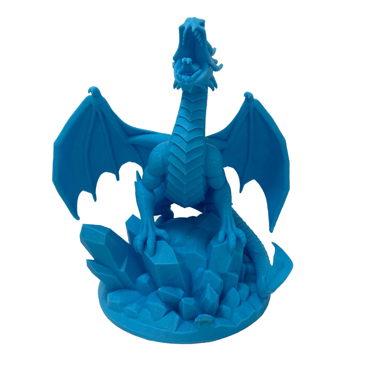 Figurka Smok na Kryształach - Druk 3D