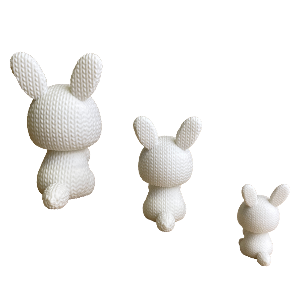 Króliczki 3D – Szydełkowy Efekt w Stylu Handmade