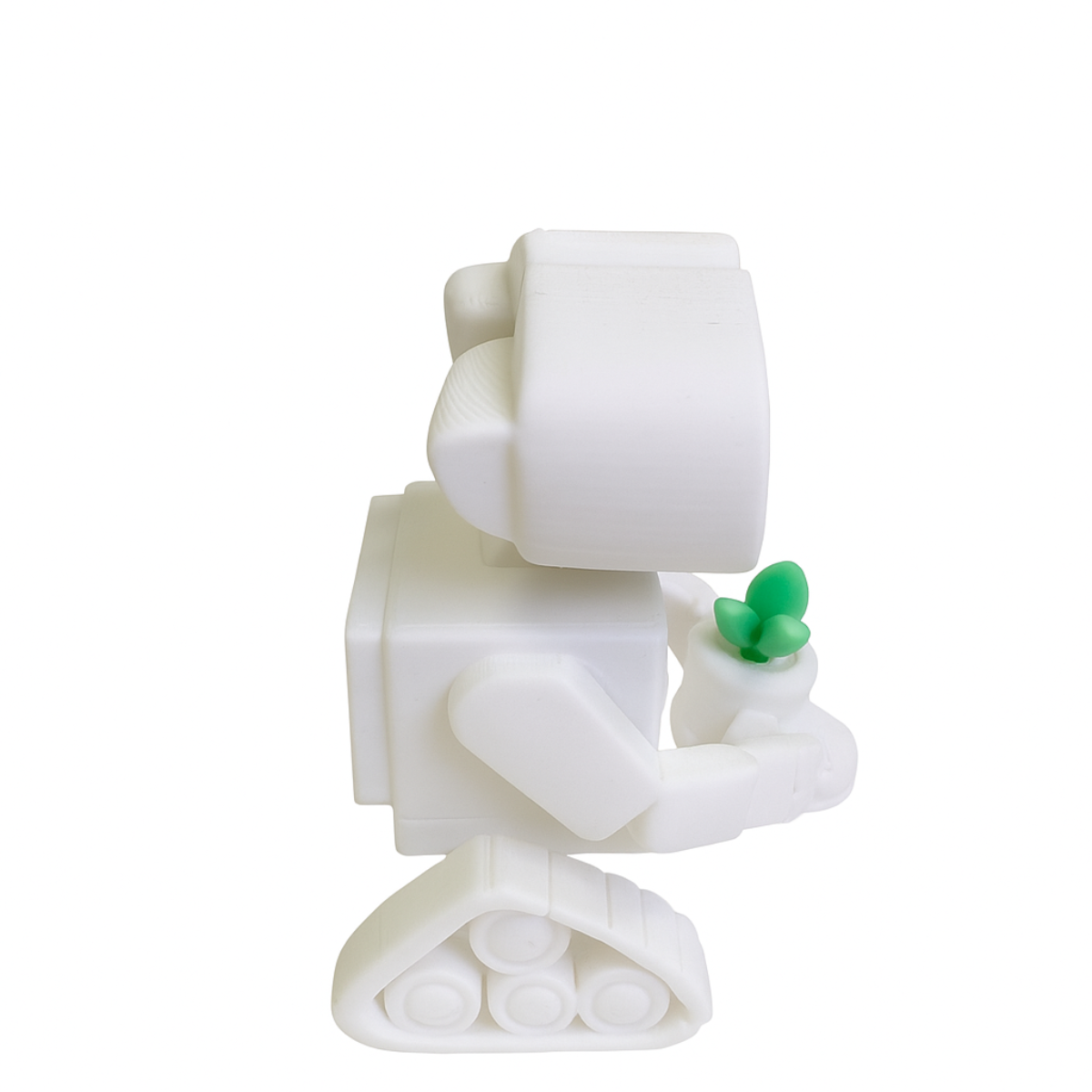 Figurka WALL-E z Drukarki 3D – Kultowy Robot z Roślinką