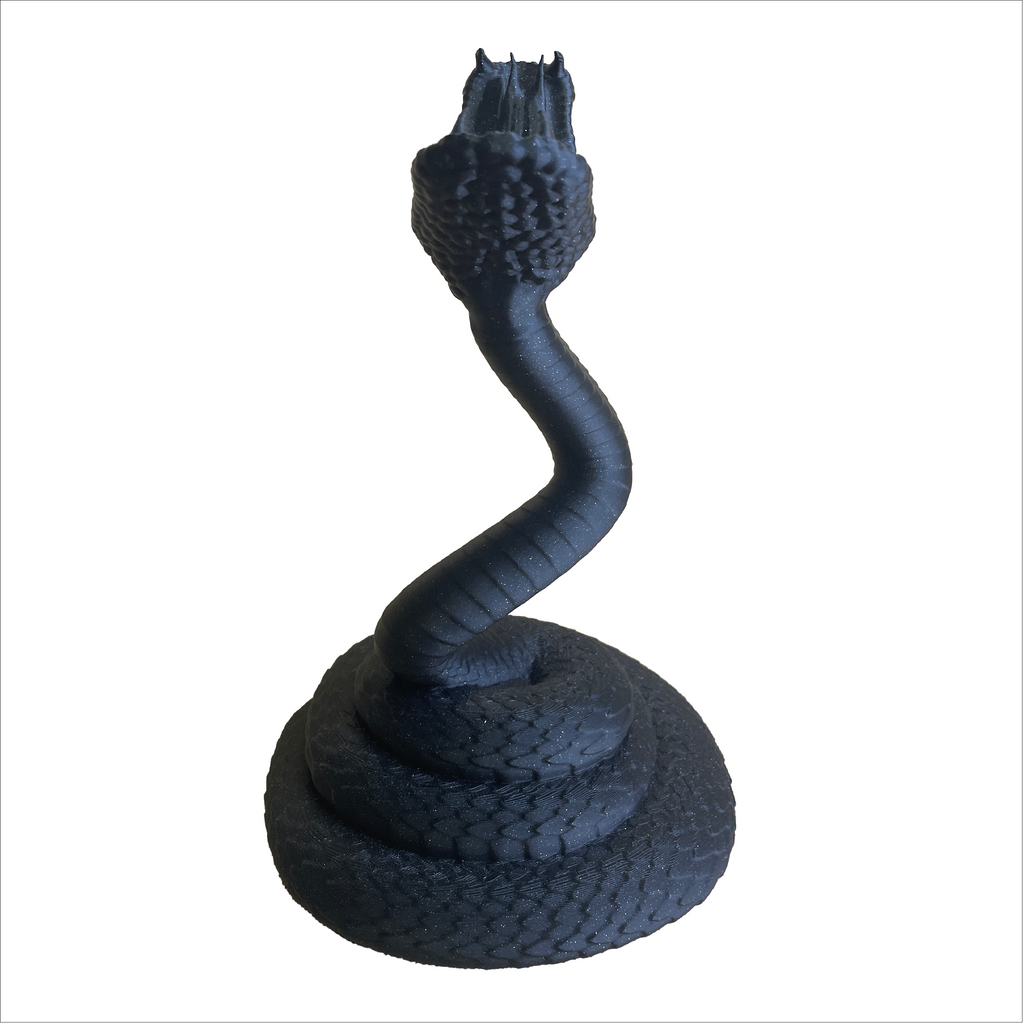 Uchwyt na Słuchawki 3D – Wąż Gotowy do Ataku