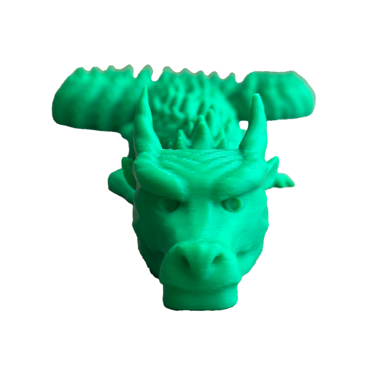 Chiński Smok z Ruchomym Ogonem - Figurka 3D